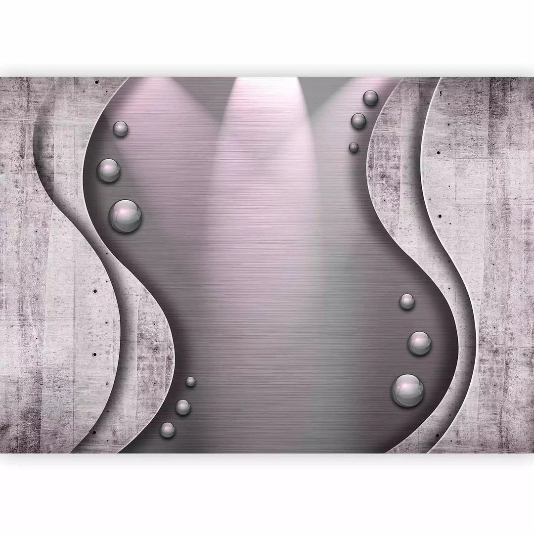 3D fototapetes ar abstrakta fonu violetos toņos - pirkt Tapetenshop.lv