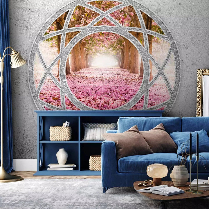 3D fototapetes ar perspektīvu - Burvīgs logs, 97059 Tapetenshop.lv