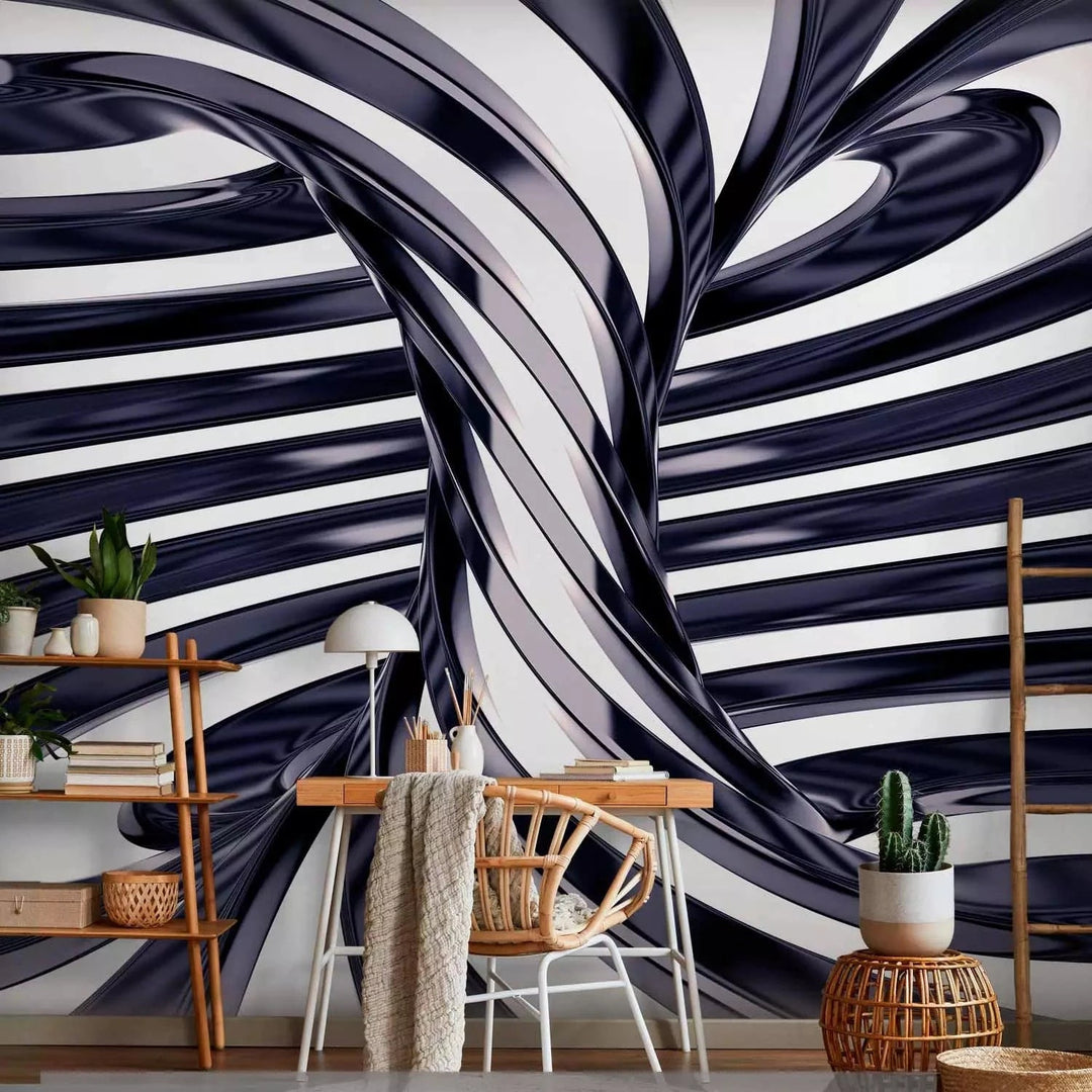 3D fototapetes ar perspektīvu - Futūristisks saldums, 97055 Tapetenshop.lv