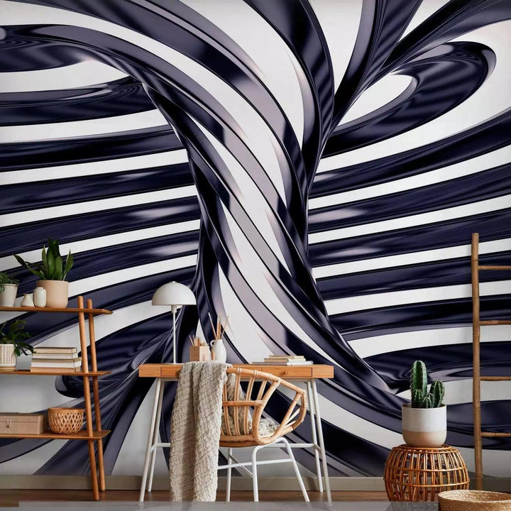 3D fototapetes ar perspektīvu - Futūristisks saldums, 97055 Tapetenshop.lv