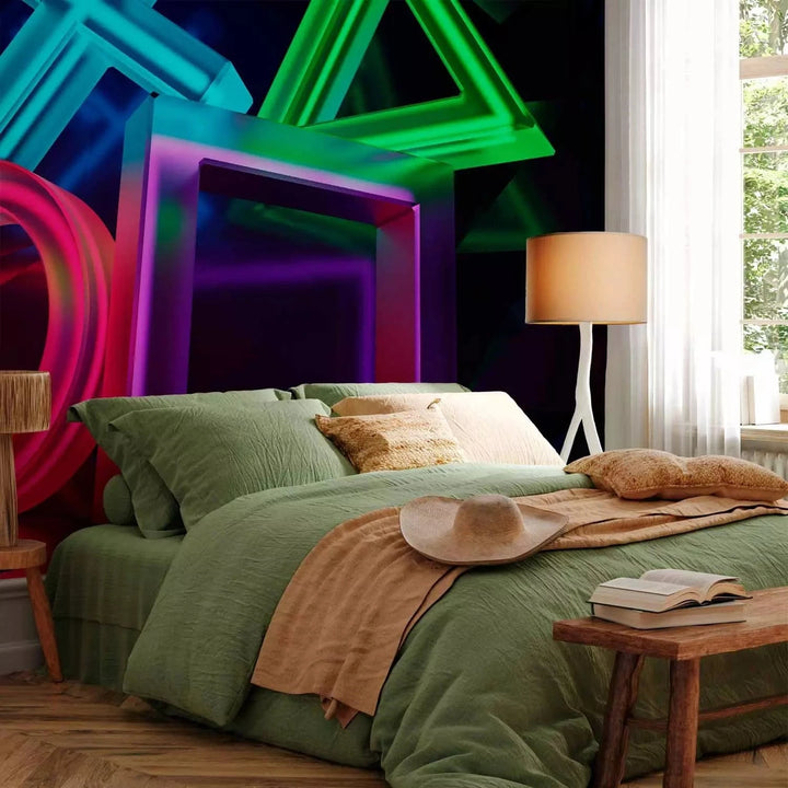 3D fototapetes jauniešu istabai - Lielā uzvara, speļu simboli Tapetenshop.lv