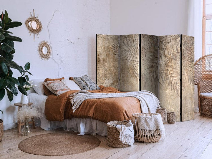 Aizslietnis - ar palmu lapām - Palmu skice, 151415 - 225x172 cm ART