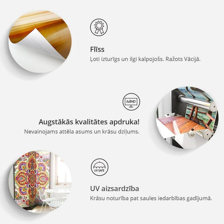 Aizslietnis - Gaiši un tumši brūni koku zari uz brūnā fona, 135x172cm ART