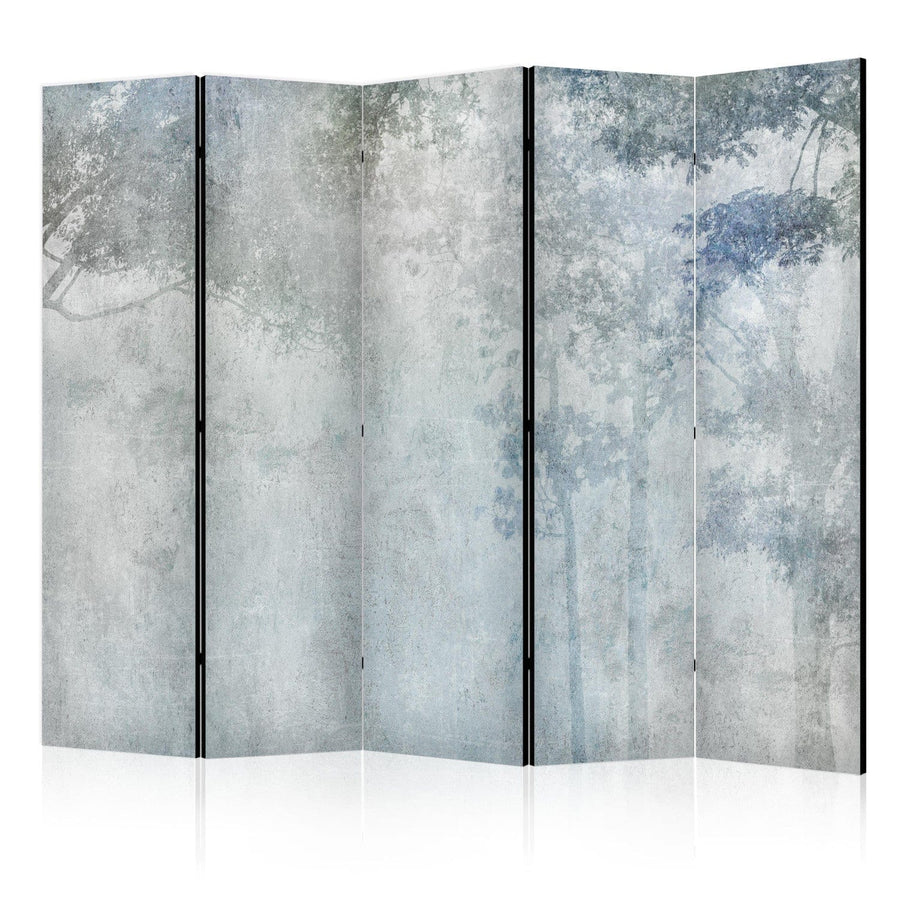 Aizslietnis un telpas sadalītājs zilos un pelēkos toņos, 225x172 cm ART