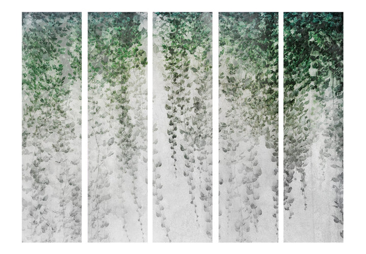 Aizslietnis guļamistabai - Kompozīcija ar tumšu efeju, 225x172 cm ART