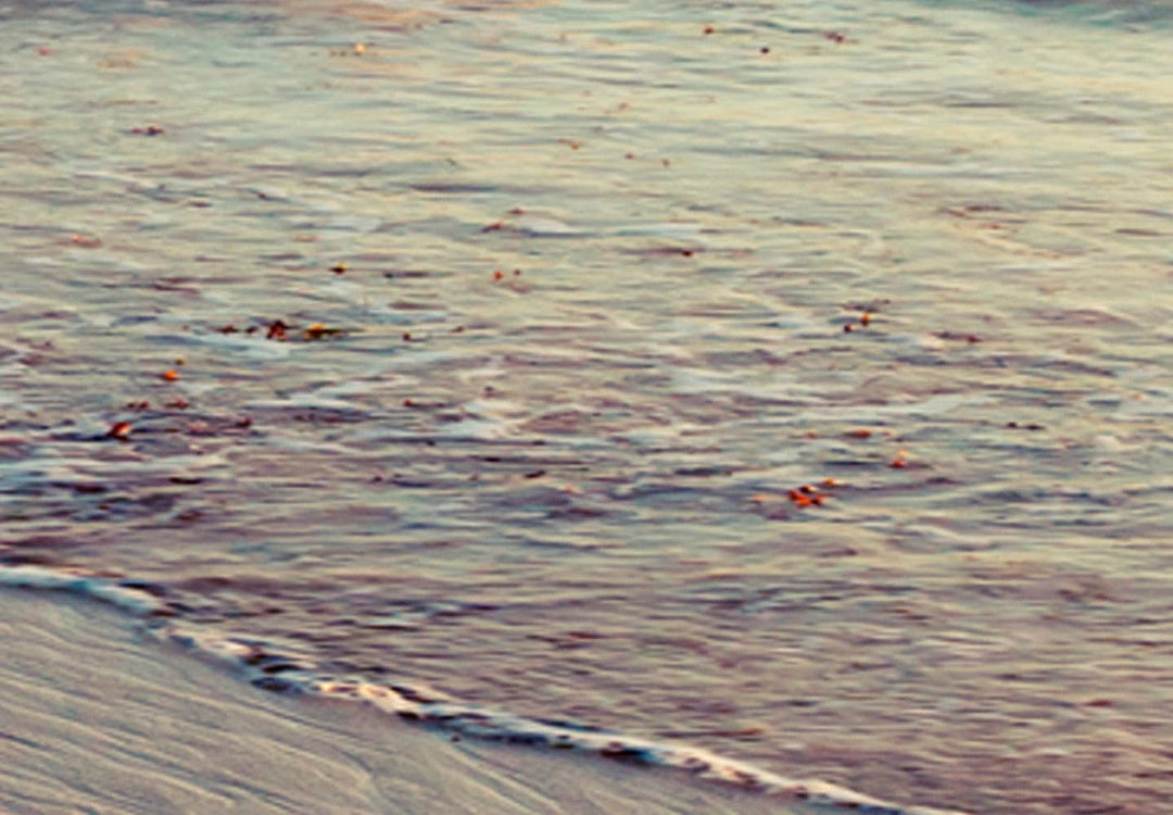 Apaļa glezna (Deluxe) - Saulriets virs jūras - 148724 G-ART