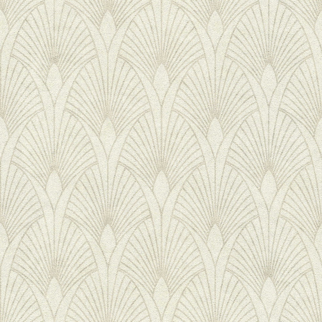Art Deco tapetes glamūra stilā -  krēmkrāsas toņos AS 374271 AS Creation