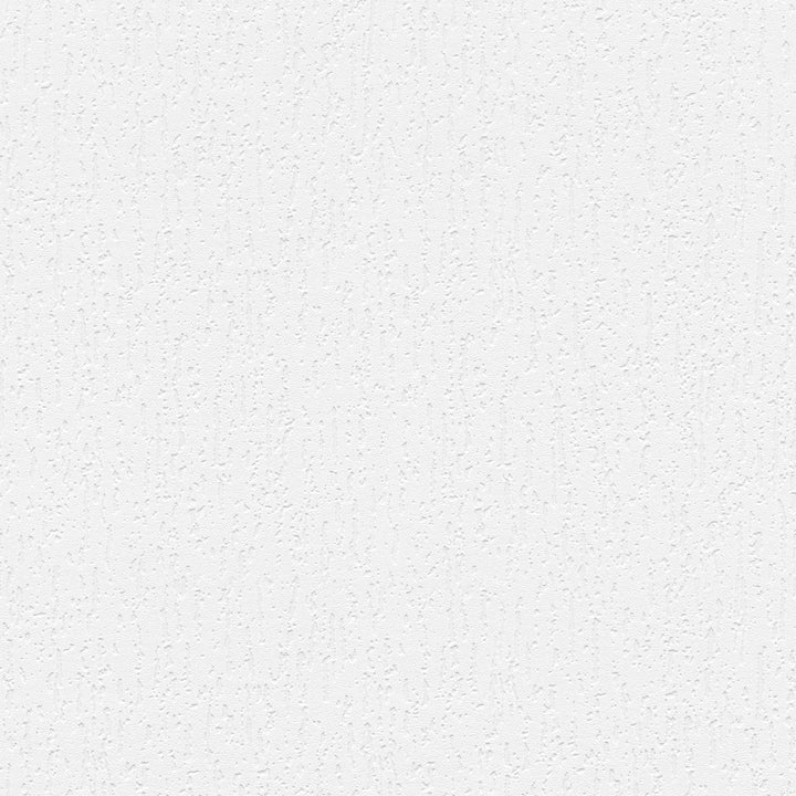 Baltas tapetes ar apmetuma struktūru un 3D efektu - 95565 (0.53x15m) AS Creation