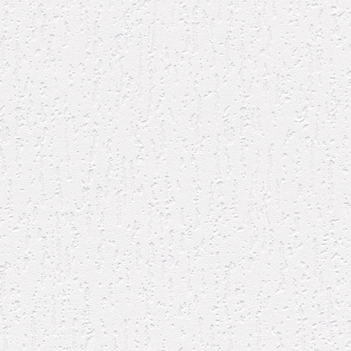 Baltas tapetes ar apmetuma struktūru un 3D efektu - 95565 (0.53x15m) AS Creation