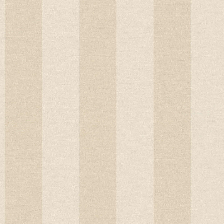 Ekoloģiskas svītrainas tapetes, bez PVC: bēšos toņos - 386652 AS Creation