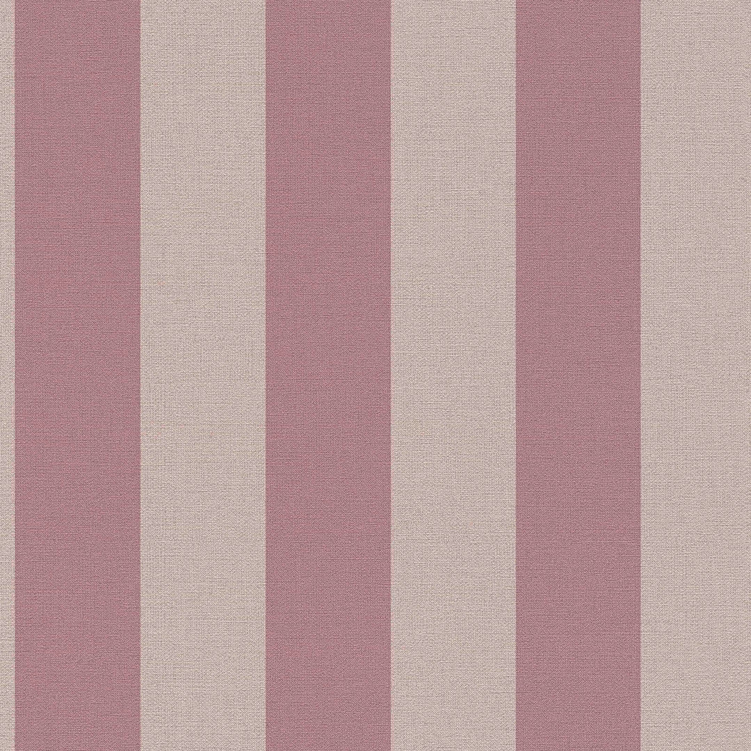 Ekoloģiskas svītrainas tapetes, bez PVC: violetos toņos - 386654 AS Creation