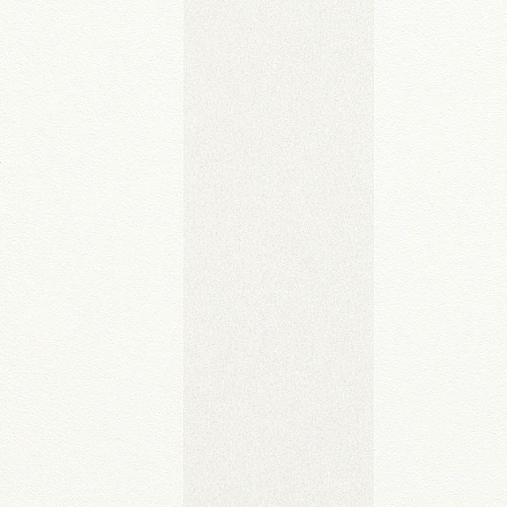 Ekoloģiskas tapetes - strīpas baltā krāsā - 3747505, Bez PVC Tapetenshop.lv