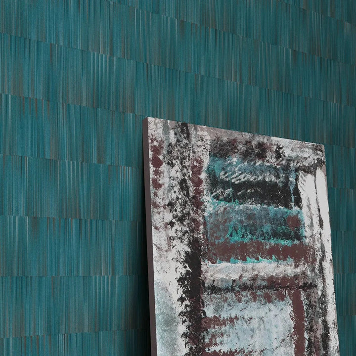 Flizelīna tapetes ar abstraktām vertikālām līnijām krēmkrāsā – tīrs un stilīgs sienu pārklājums Erismann