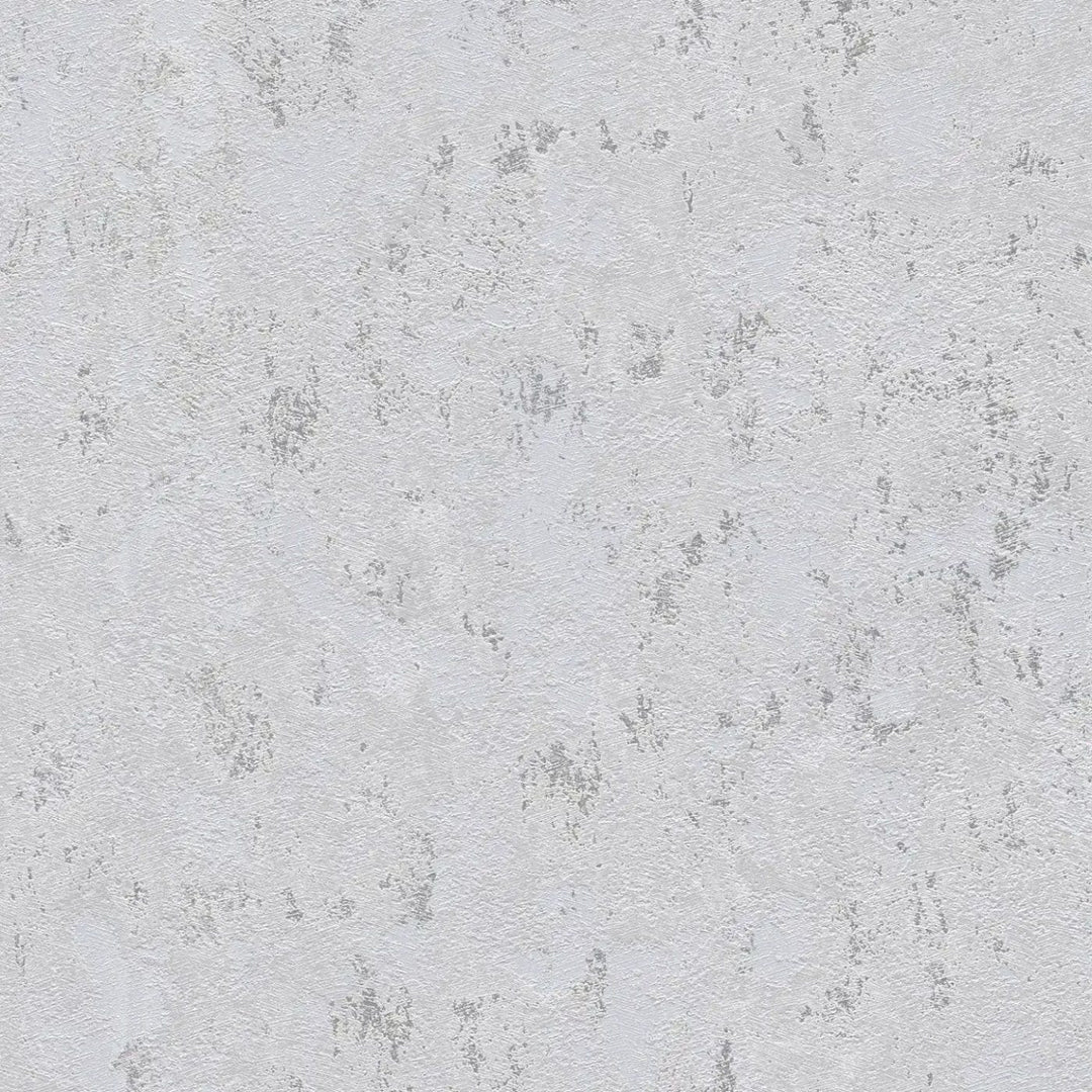 Flizelīna tapetes - apmetums ar sudraba akcentiem - pelēka, 393872 AS Creation