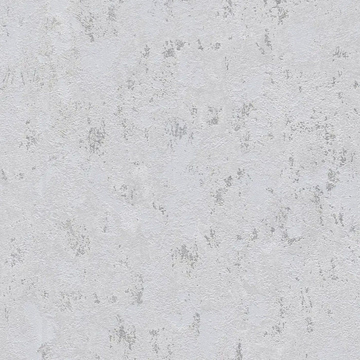 Flizelīna tapetes - apmetums ar sudraba akcentiem - pelēka, 393872 AS Creation