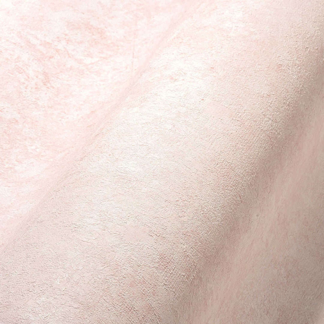 Flizelīna tapetes ar apmetuma izskatu rozā krāsā - 1376056 AS Creation
