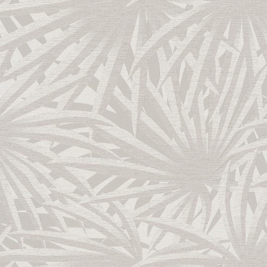 Tropu tapetes pelēka, krēmkrāsas toņos AS 378614 AS Creation