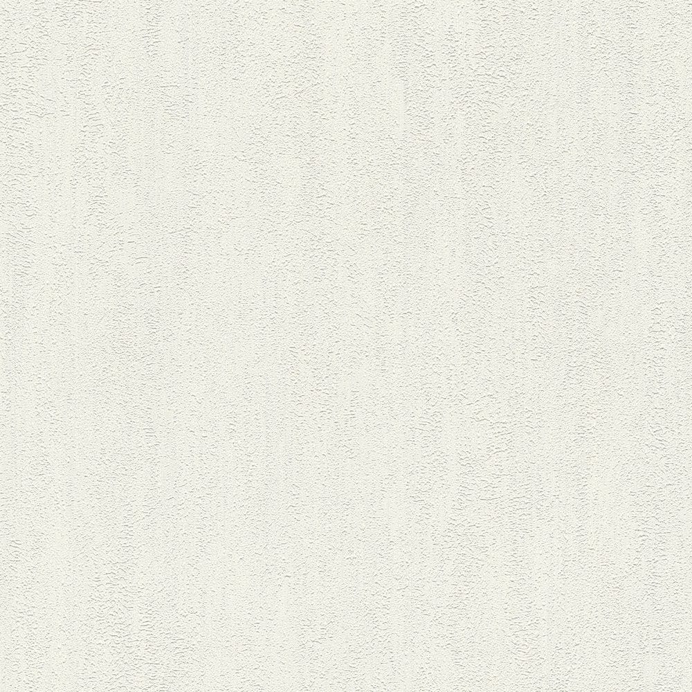 Flizelīna tapetes baltas ar raupju ģipša struktūras rakstu 37337-1 AS Creation