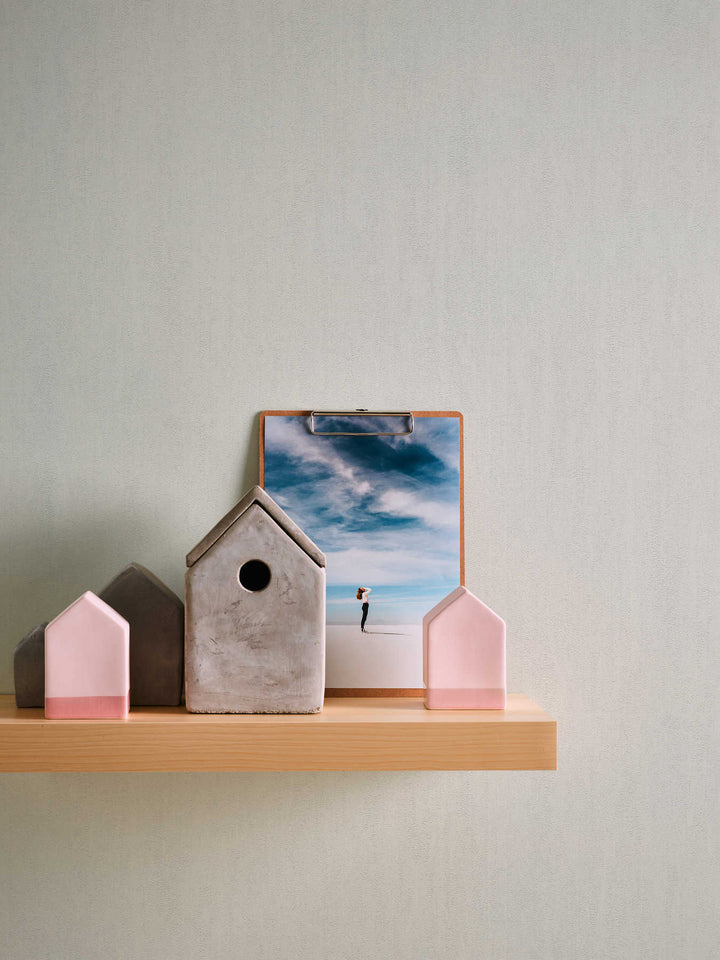 Flizelīna tapetes baltas ar raupju ģipša struktūras rakstu 37337-1 AS Creation