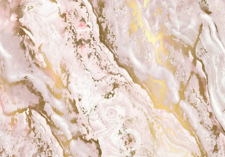 Naustas fototapetes - Abstrakta kompozīcija ar marmoru un zeltu G-ART