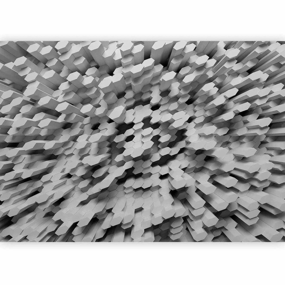 Fototapetes - Abstrakta kompozīcija no ģeometriskām figūrām, 135785 Tapetenshop.lv