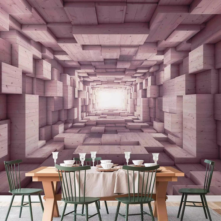 Fototapetes - Abstraktā telpa violetos toņos - pirkt online G-ART