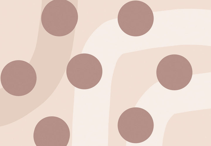 Fototapetes - Abstraktas formas bēšos toņos - 142541 G-ART