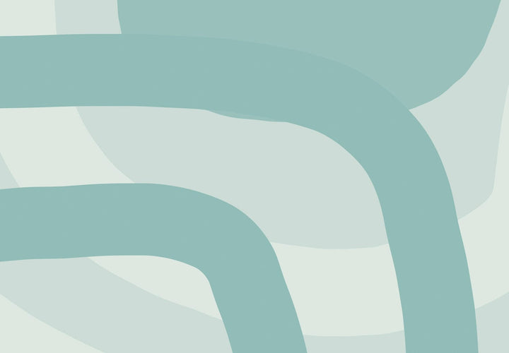 Fototapetes - Abstraktas formas zilos toņos - 142543 G-ART