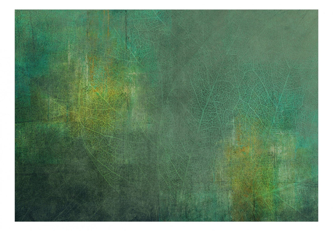 Fototapetes - Abstraktas zaļās lapas - 138474 G-ART