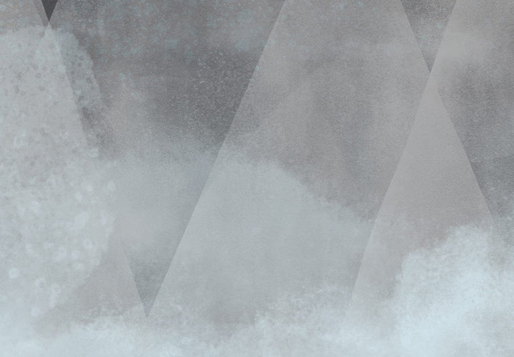 Fototapetes - Ainava ar kalniem uz melna fona - 138828 G-ART