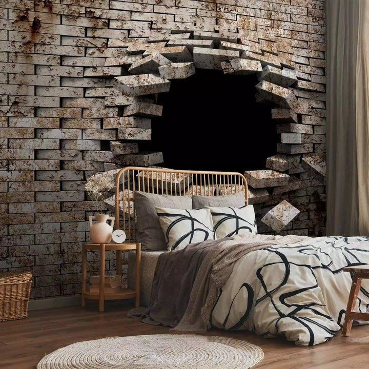 Fototapetes ar 3D optisko ilūziju - Ieeja, 60928 Tapetenshop.lv