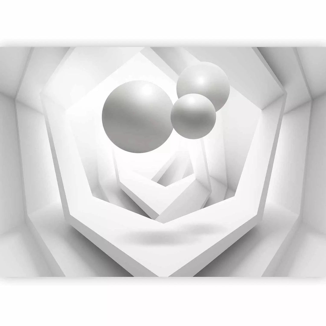 Fototapetes ar 3D optisku ilūziju - Futūristiska abstrakcija, 92684 Tapetenshop.lv