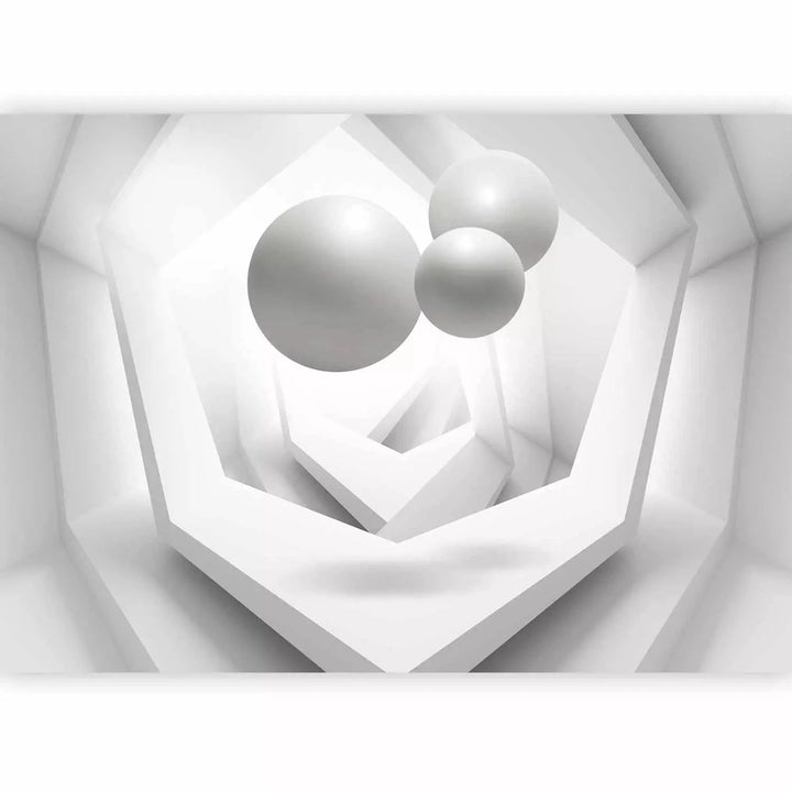 Fototapetes ar 3D optisku ilūziju - Futūristiska abstrakcija, 92684 Tapetenshop.lv