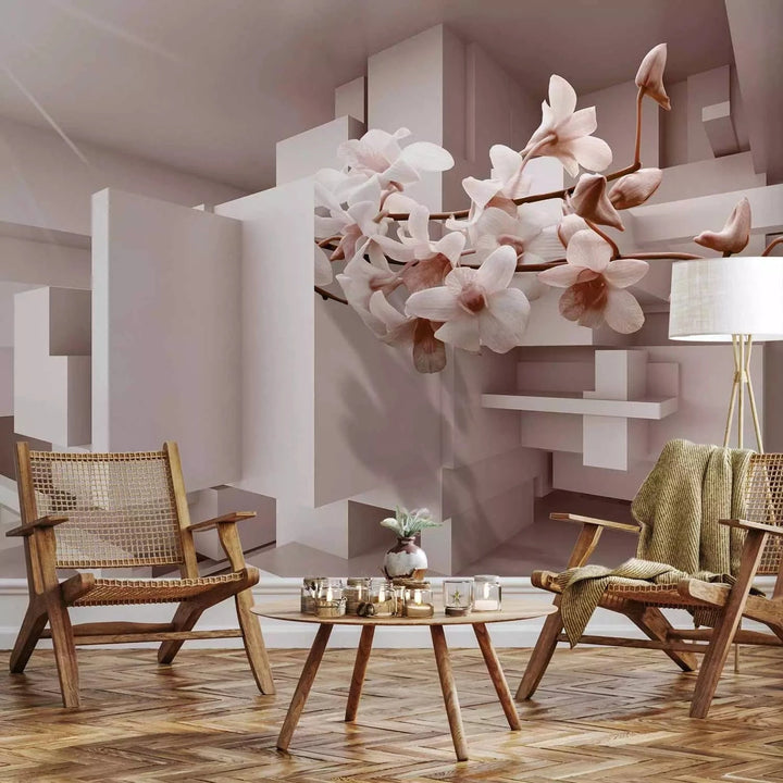 Fototapetes ar 3D optisku ilūziju - Nākotnes dārzs, 71186 Tapetenshop.lv