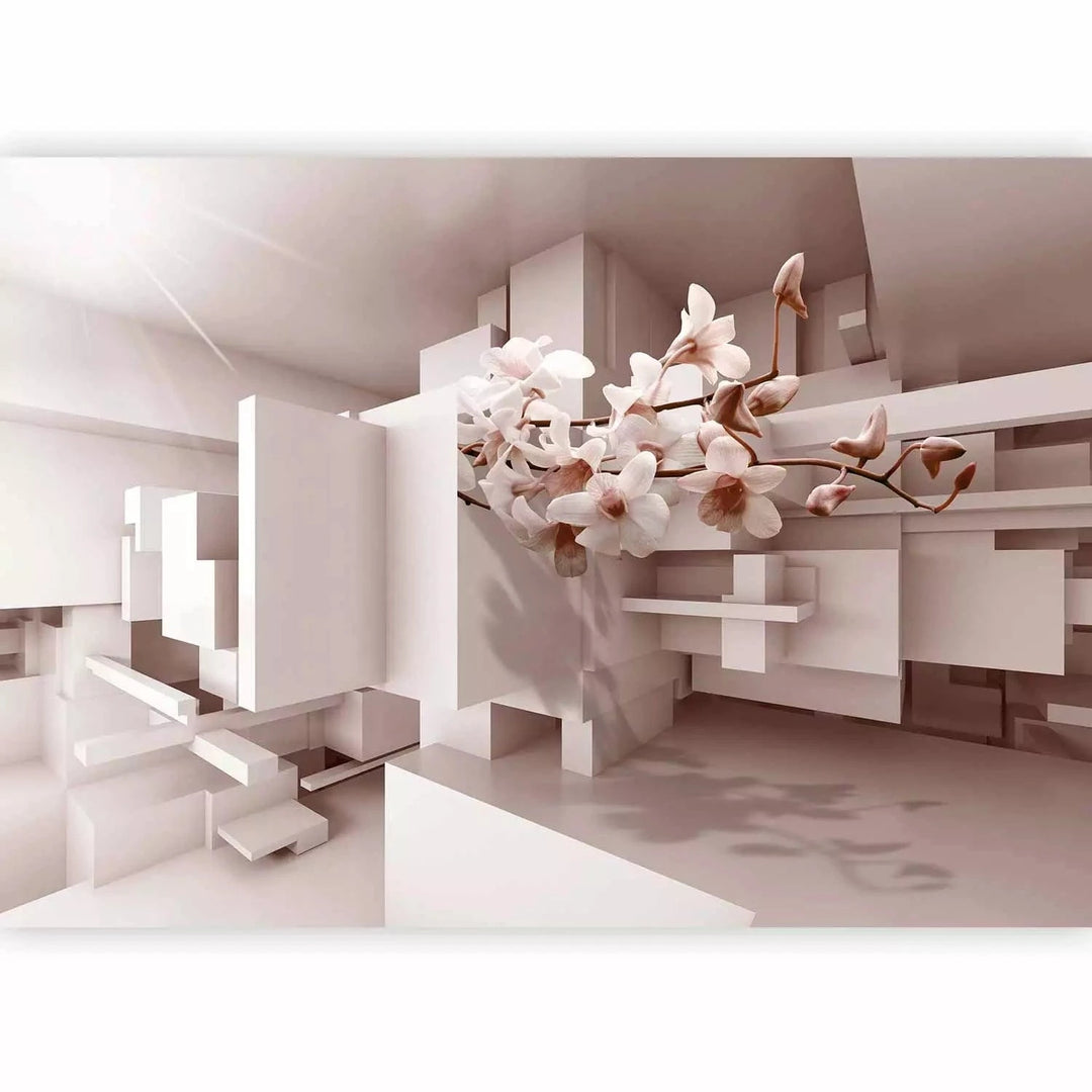 Fototapetes ar 3D optisku ilūziju - Nākotnes dārzs, 71186 Tapetenshop.lv