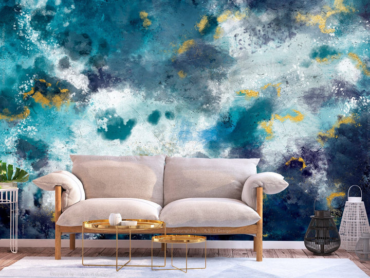 Fototapetes viesistabai zilā krāsā -  Okeānu ūdeņi, 138566 G-ART