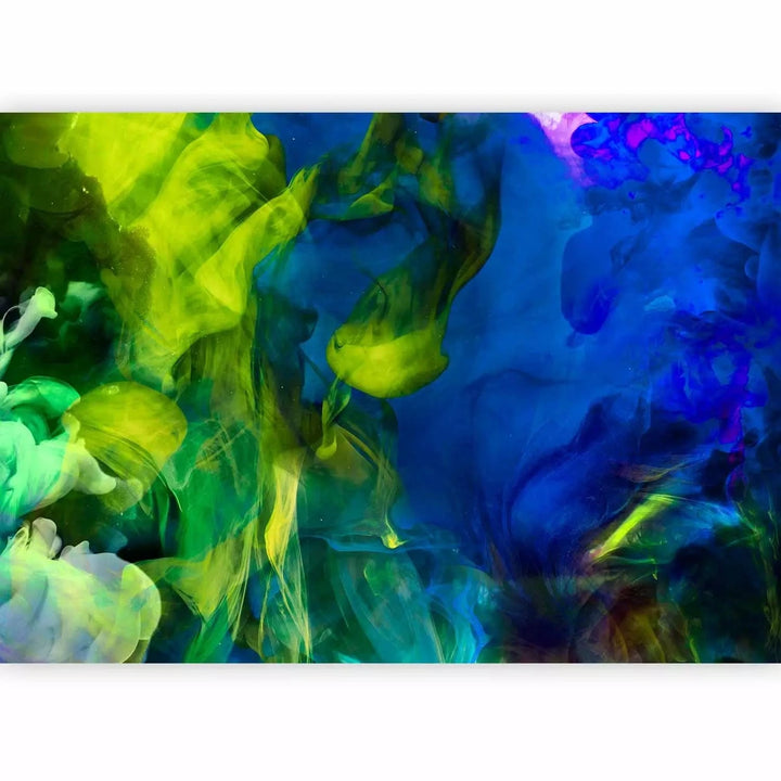 Fototapetes ar abstrakta rakstu - Krāsu trakums - Jauniešiem G-ART