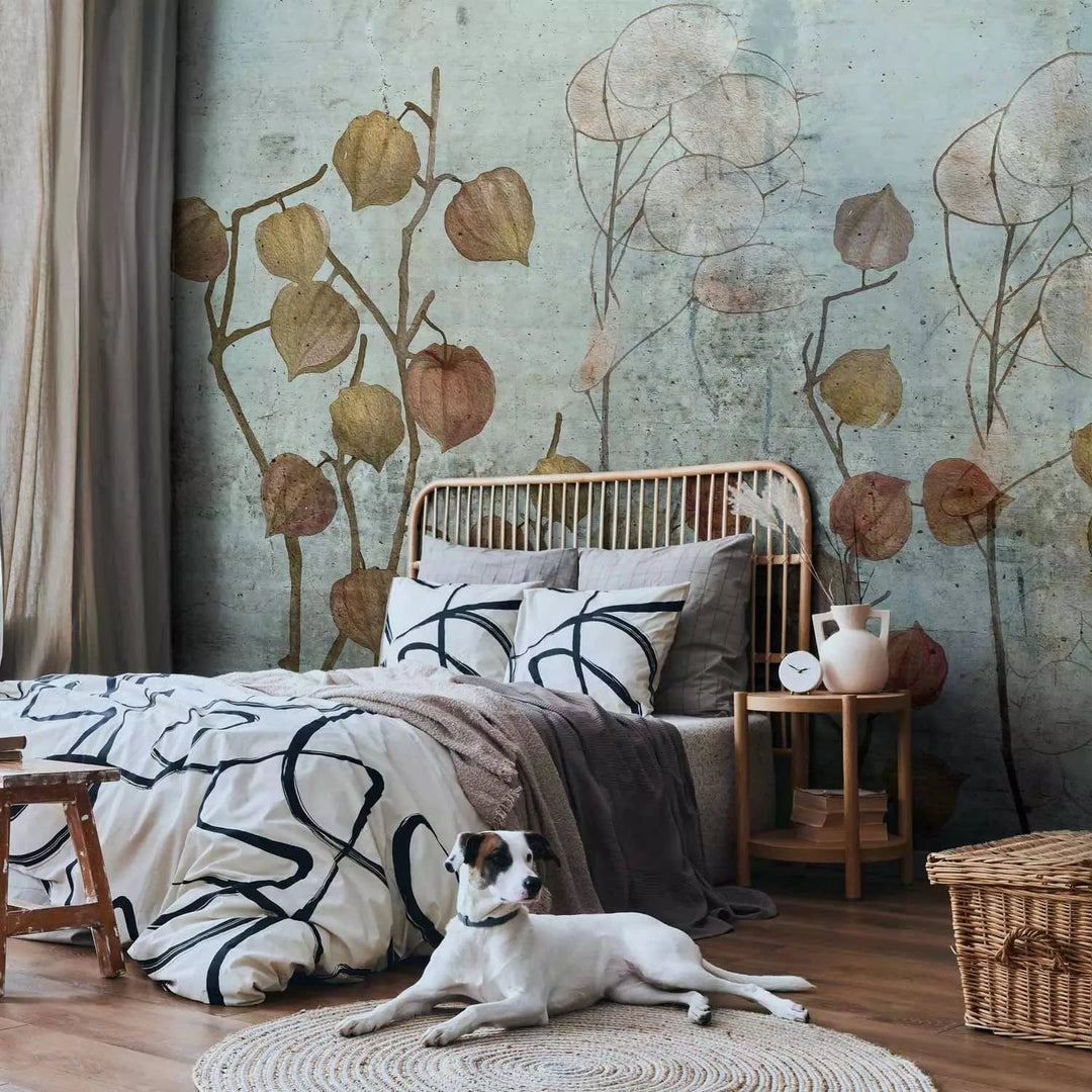 Fototapetes ar dabas motīvu - Lunaria - viesistabai, guļamistabai G-ART