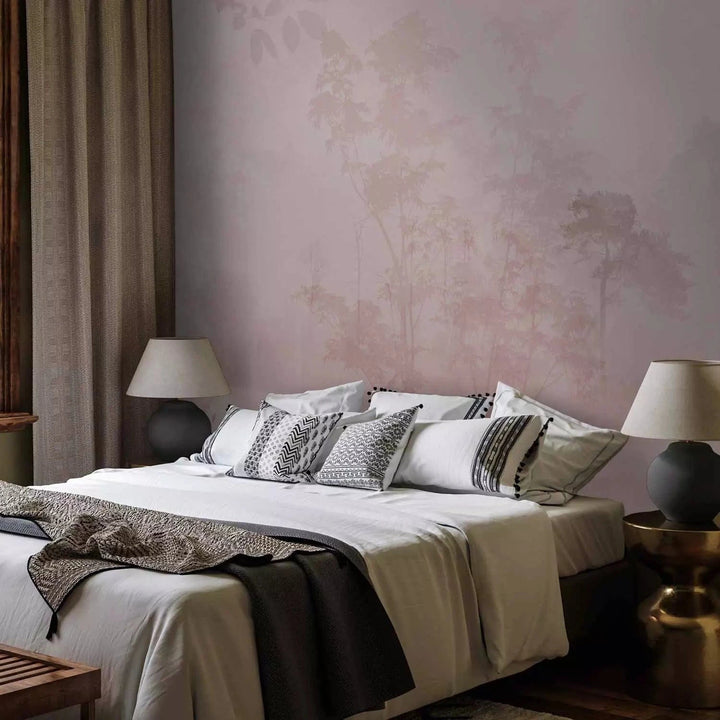 Fototapetes ar flamingo Dawn Pink rozā krāsā G-ART