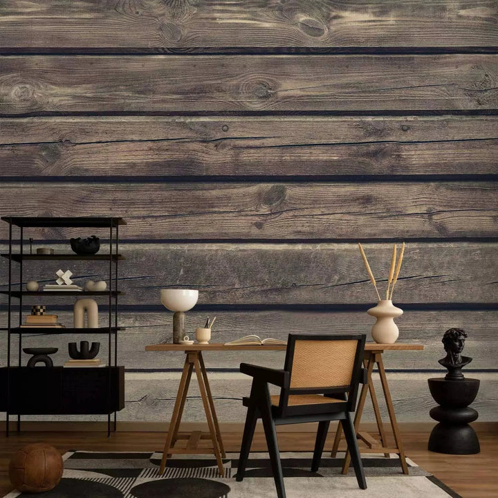 Fototapetes ar koka tekstūru gaiši brūnā krāsā - Lauku stils - pirkt G-ART
