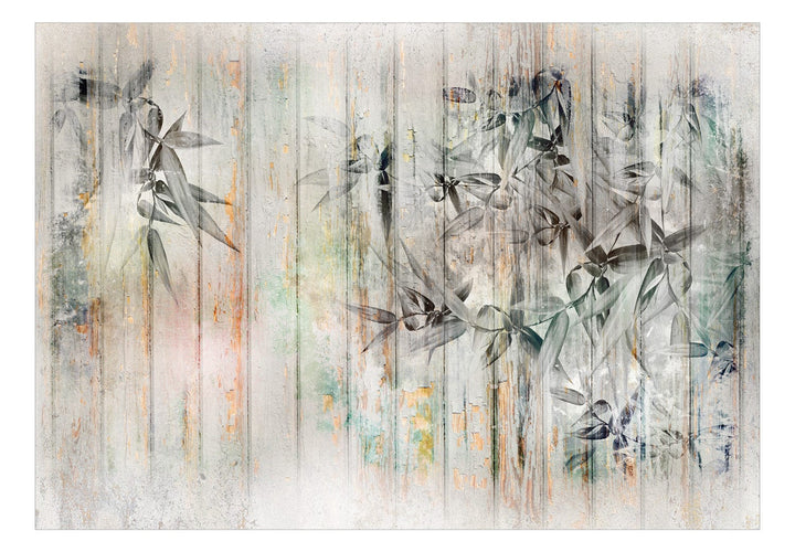 Fototapetes viesistabai  ar lapām - Lapu krāsas, 142711 G-ART