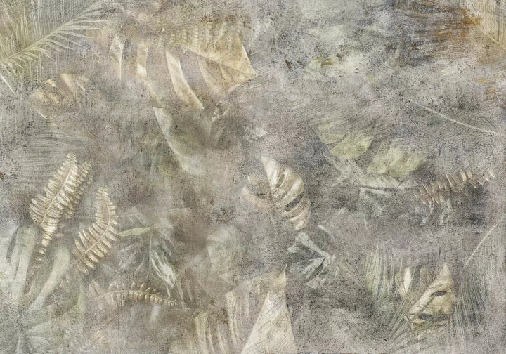 Fototapetes ar lapām vintāžas stilā - Rīta brīdis - uz pasūtījumu G-ART
