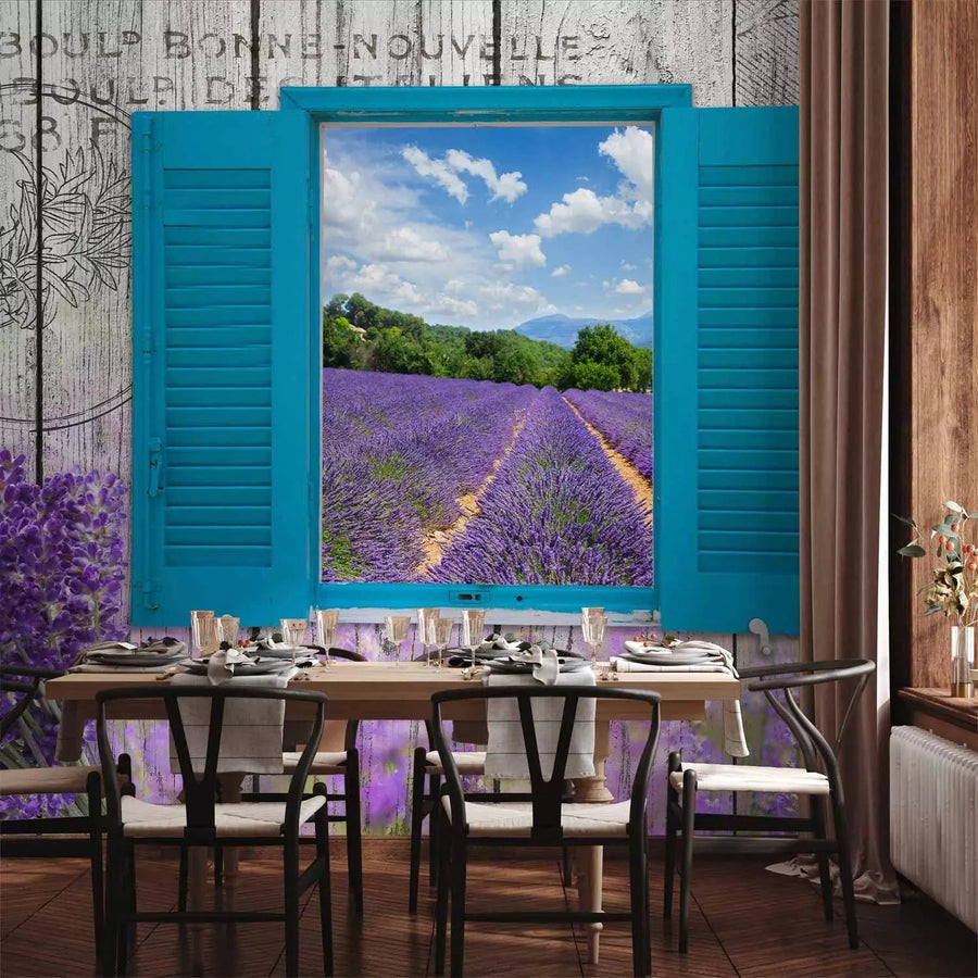 Fototapetes ar lavandu - Lavandas smarža, 64174 G-ART