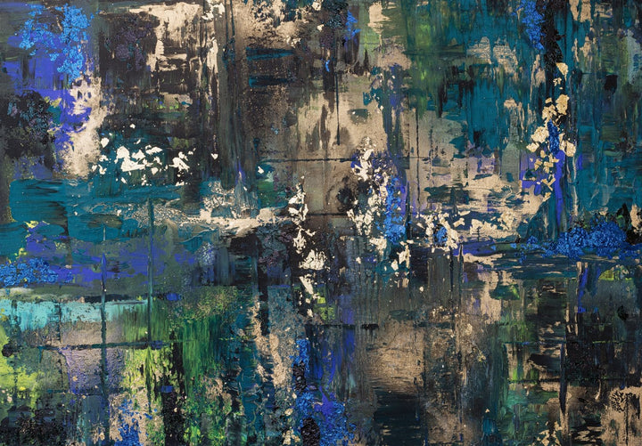 Ekskluzīvas fototapetes "Petitto Art"  - Zaļās krāsas impulss D-ART