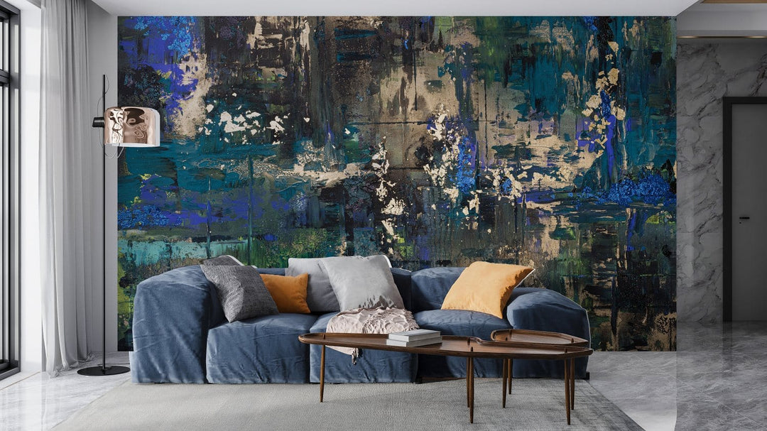 Ekskluzīvas fototapetes "Petitto Art"  - Zaļās krāsas impulss D-ART