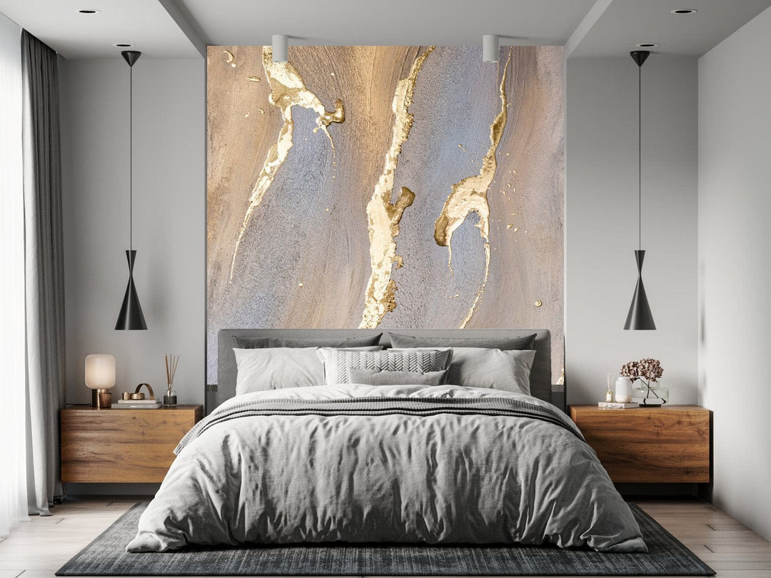 Ekskluzīvas fototapetes "Petitto Art" - Zelta marmors D-ART