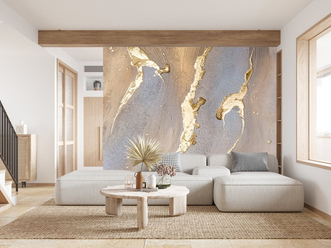 Ekskluzīvas fototapetes "Petitto Art" - Zelta marmors D-ART