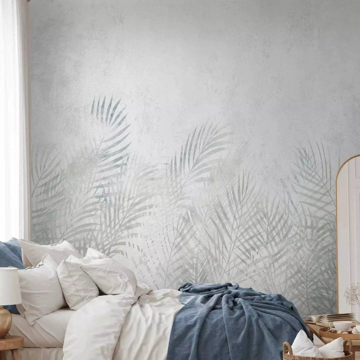 Fototapetes ar papardes lapām - Vasaras sapnis - 143744 G-ART