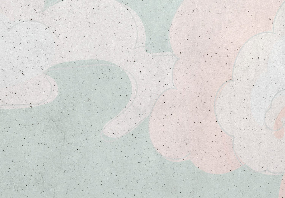 Fototapetes ar peonijam zilos toņos - Smalkā peonija - 142433 G-ART