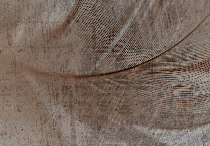 Fototapetes ar spalvām bēšā un silsi pelēkā - Brīze - 138236 G-ART